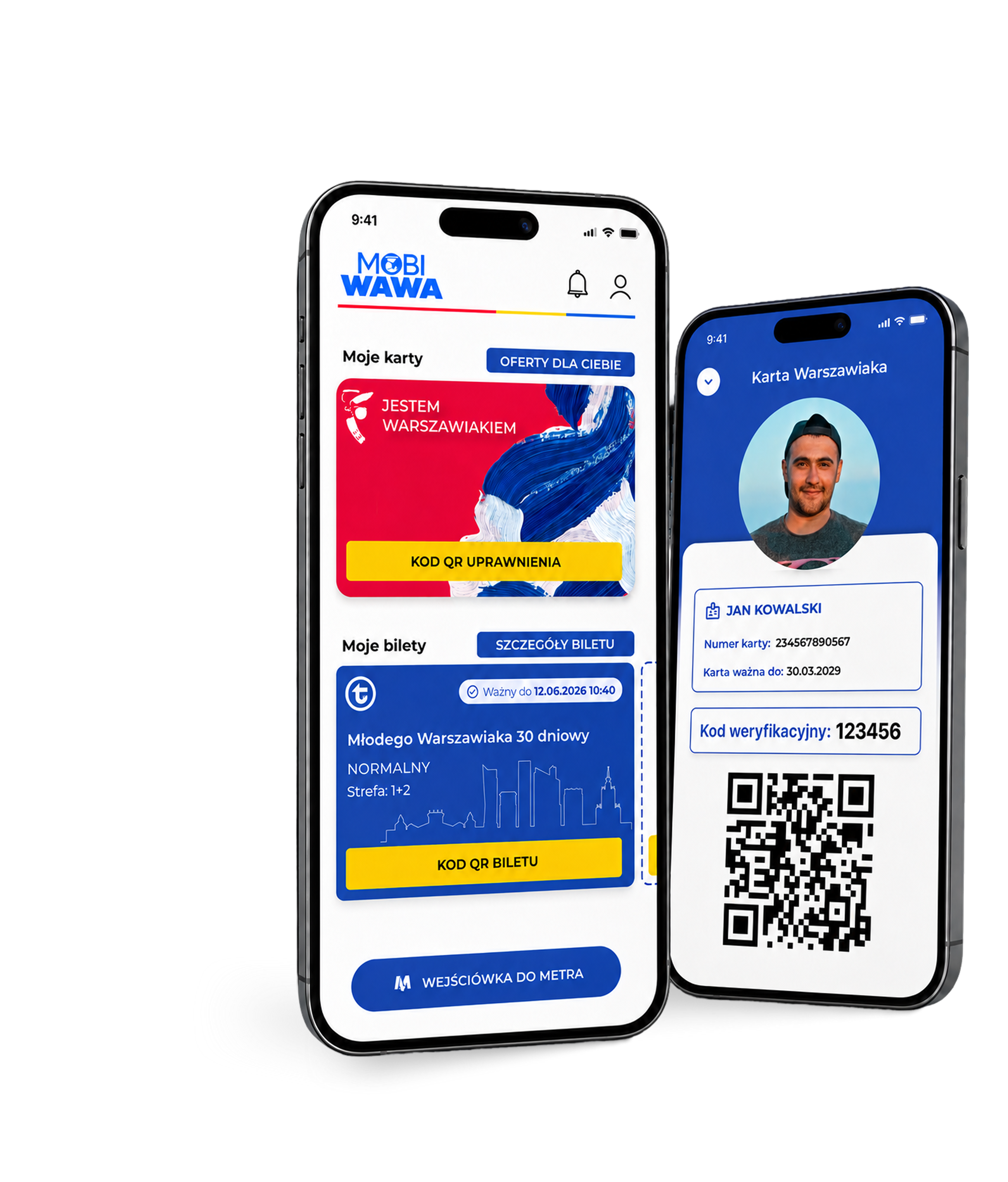 Karta Warszawiaka i bilet miejski w aplikacji mobilnej mobiWAWA!